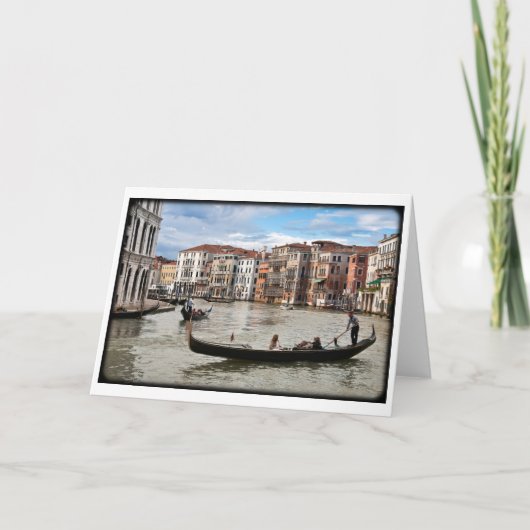 Canal Grande Karte (Vorderseite)