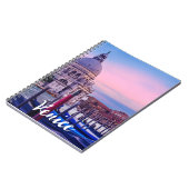 Canal Grande mit Gondeln und Kirche in Venedig Notizblock (Linke Seite)