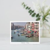 Canal Grande Postkarte (Stehend Vorderseite)