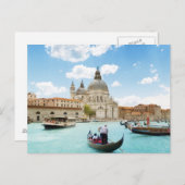 Canal Grande, Postkarte von Venedig (Vorne/Hinten)