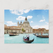 Canal Grande, Postkarte von Venedig (Vorderseite)