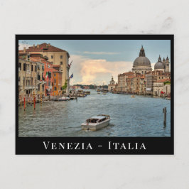 Canal Grande, Venedig - Benutzerdefinierter Text Postkarte