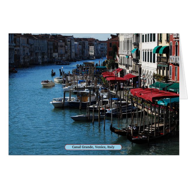 Canal Grande, Venedig, Italien (Vorderseite (Horizontal))