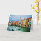 Canal Grande, Venedig, Italien Karte (Gelbe Blume)