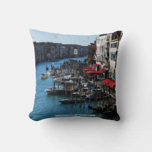 Canal Grande, Venedig, Italien Kissen