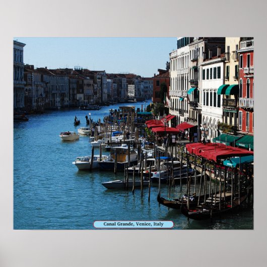 Canal Grande, Venedig, Italien Poster (Vorne)