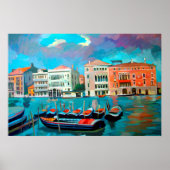 Canal Grande | Venedig, Italien Poster (Vorne)