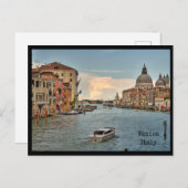 Canal Grande, Venedig, Italien Postkarte (Vorne/Hinten)