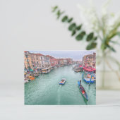 Canal Grande, Venedig Italien Postkarte (Stehend Vorderseite)