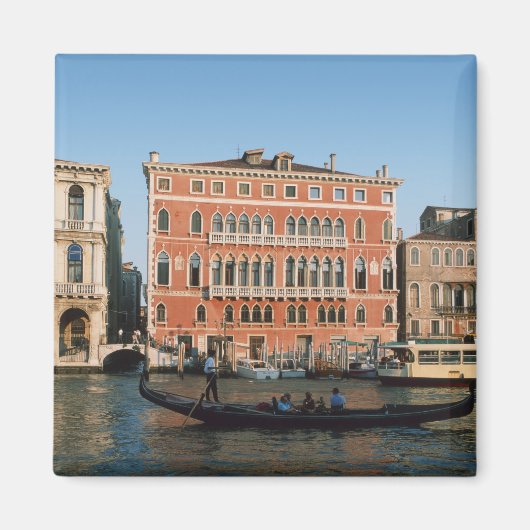 Canal Grande, Venedig, Venetien, Italien Magnet (Vorne)