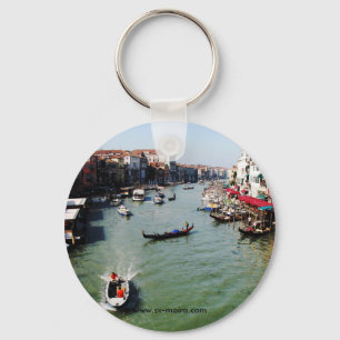 Canal Grande, Venedig von der Rialto-Brücke Schlüsselanhänger