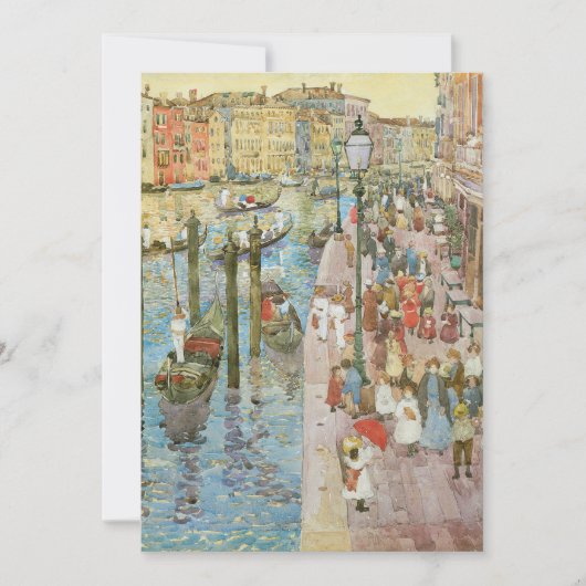 Canal Grande, Venedig von Maurice Prendergast (Vorderseite)