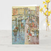 Canal Grande, Venedig von Maurice Prendergast Karte (Gelbe Blume)