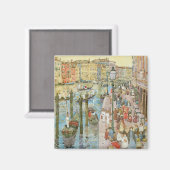 Canal Grande, Venedig von Maurice Prendergast Magnet (Vorderseite/Rückseite)