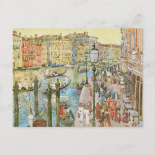 Canal Grande, Venedig von Maurice Prendergast Postkarte