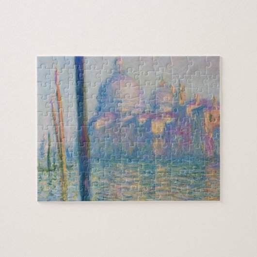 Canal Grande Venice by Monet Puzzle (Horizontal)