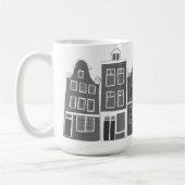 Canal House Rainbow Amsterdam Holland Dutch Travel Kaffeetasse (Links)