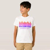 Canal House Row Amsterdam Holland T-Shirt (Vorne ganz)