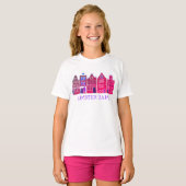 Canal House Row Amsterdam Holland T-Shirt (Vorne ganz)