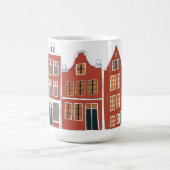 Canal Houses Row Amsterdam Holland Kaffeetasse (Mittel)