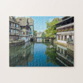 Canal in Straßburg Puzzle (Horizontal)