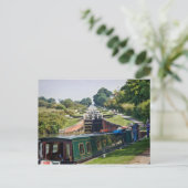 Canal Locks Postkarte (Stehend Vorderseite)