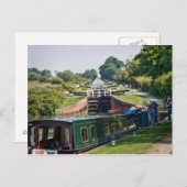 Canal Locks Postkarte (Vorne/Hinten)