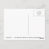 Canal Locks Postkarte (Rückseite)