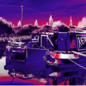 CANAL NARROWBOATS FLIESE