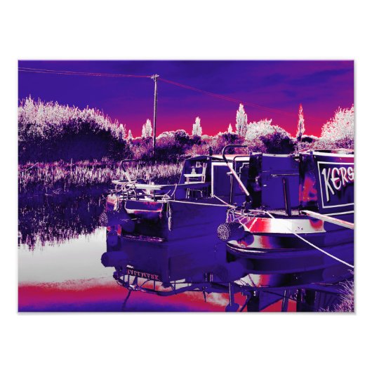CANAL NARROWBOATS FOTODRUCK (Vorne)