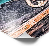 CANAL NARROWBOATS FOTODRUCK (Ecke)