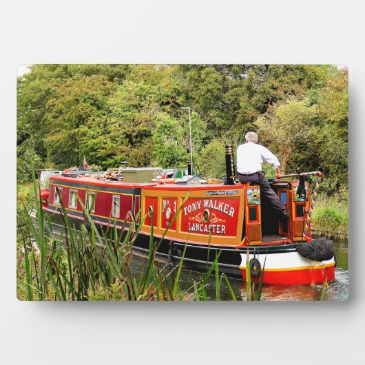 CANAL NARROWBOATS FOTOPLATTE (Vorderseite)