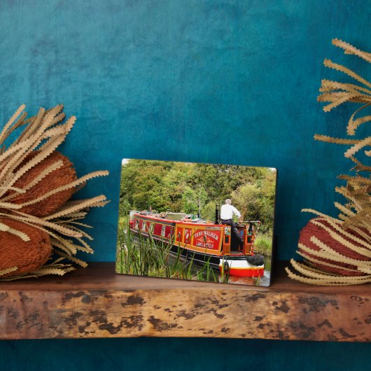CANAL NARROWBOATS FOTOPLATTE (Seite)