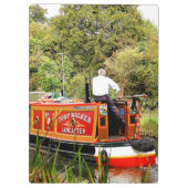 CANAL NARROWBOATS KLEMMBRETT (Rückseite)