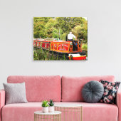 CANAL NARROWBOATS LEINWANDDRUCK (Insitu (Wohnzimmer))