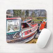 CANAL NARROWBOATS MOUSEPAD (Mit Mouse)