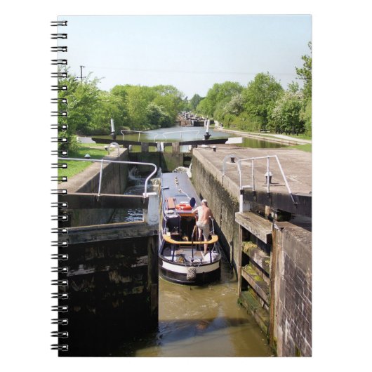 CANAL NARROWBOATS NOTIZBLOCK (Vorderseite)