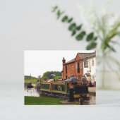 CANAL NARROWBOATS POSTKARTE (Stehend Vorderseite)