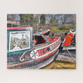 CANAL NARROWBOATS PUZZLE (Horizontal)
