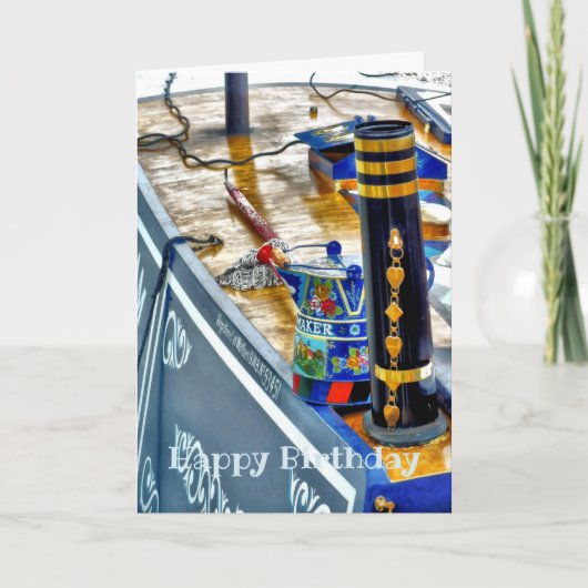 CANAL NARROWBOOT KARTE (Vorderseite)