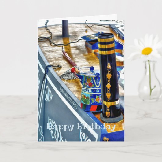 CANAL NARROWBOOT KARTE (Kleine Pflanze)