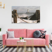 Canal Park Lighthouse Leinwanddruck (Insitu (Wohnzimmer))