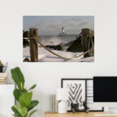 Canal Park Lighthouse print/poster Poster (Heimbüro)