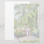 Canal Rose Garden Briefpapier (Vorne/Hinten)