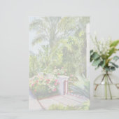 Canal Rose Garden Briefpapier (Stehend Vorderseite)