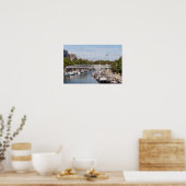Canal Saint Martin - Paris Poster (Küche)