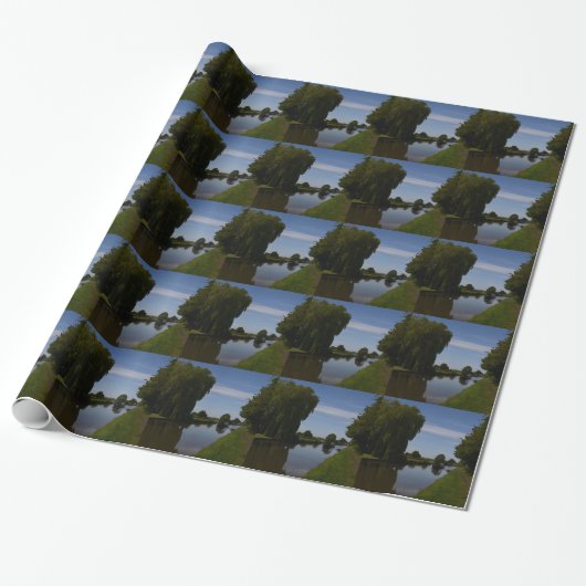 Canal Scene Geschenkpapier (Ungerollt)