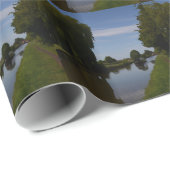 Canal Scene Geschenkpapier (Rolleneckpunkt)