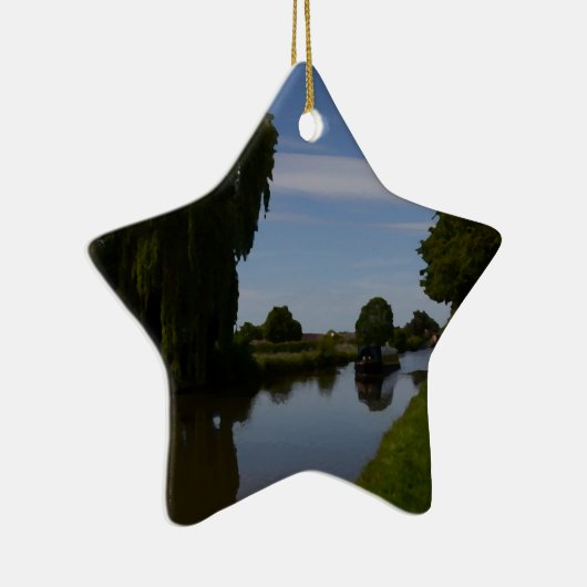 Canal Scene Keramikornament (Rechts)