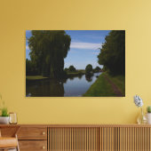 Canal Scene Leinwanddruck (Insitu (Wohnzimmer))